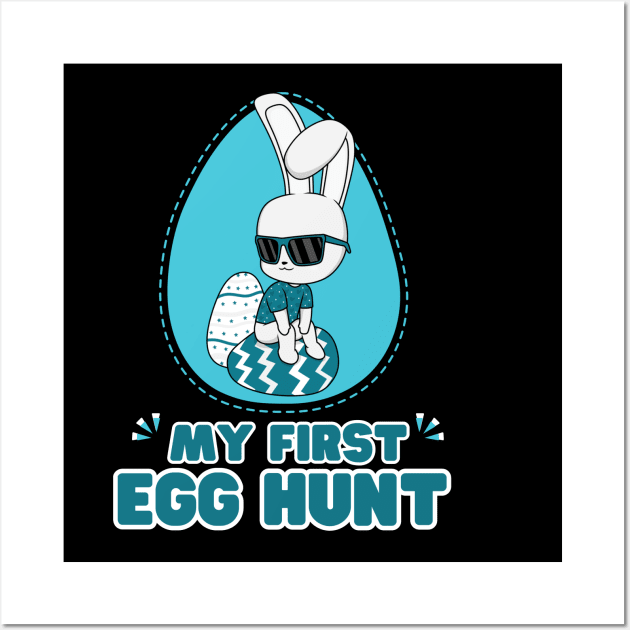 My first egg hunt Wall Art by Turtokart